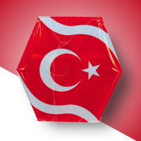 BAYRAKLI - NAYLON ALTIGEN UÇURTMA BAYRAKLI - NAYLON ALTIGEN UÇURTMA